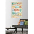 thumbnail image 2 of Just Be Awesome Wall Poster with Push Pins, 22.375" x 34", 2 of 3