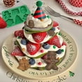 thumbnail image 3 of 2 Moldes Grandes de Silicona Navideños Hechos A Mano para Jabón, Chocolate, Gelatina, Dulces, Velas, Bandeja de Alimenticio, 6 Moldes con Formas Navideñas., 3 of 5