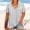 Gray, variant on ITSAME Womens Plus Size Blouses, Short Sleeve Striped Print V-Neck Fashion Casual T-Shirts with Sequin Green Size 4XL