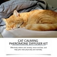 thumbnail image 5 of Cat Calming Diffuser Set 45Ml Refill + Heater, Cat Anxiety Relief Diffuser Kit For Cats, Pheromone Diffuser Calming System For Stress Relief In Home, 5 of 7