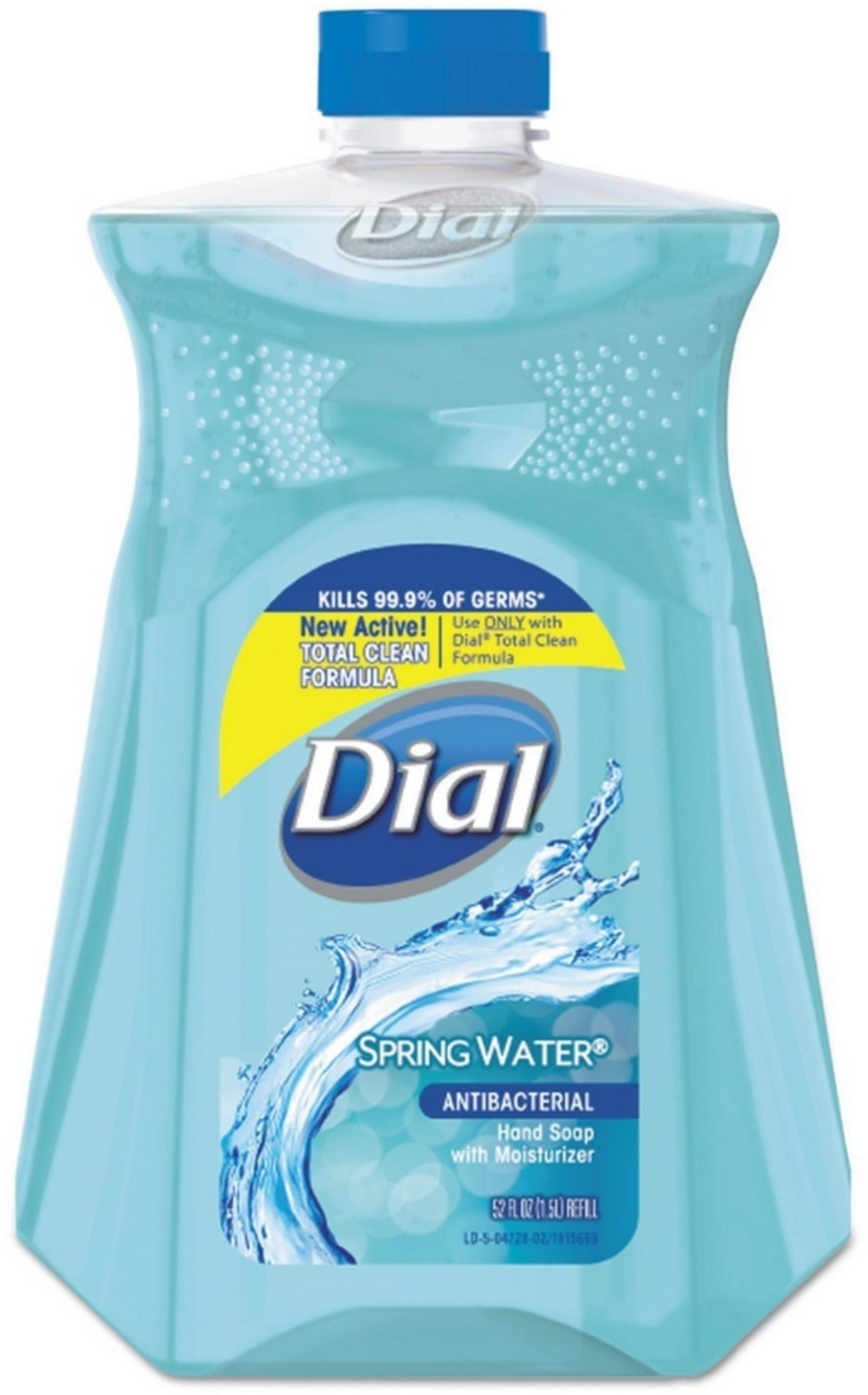 2 Pack - Dial Antibacterial Liquid Hand Soap Refill, Spring Water 52 oz