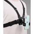 thumbnail image 5 of yotijay Adjustable Harness Chest Fixed Strap Mount Bracket w/ Cell Phone Clip Smartphone, 5 of 9