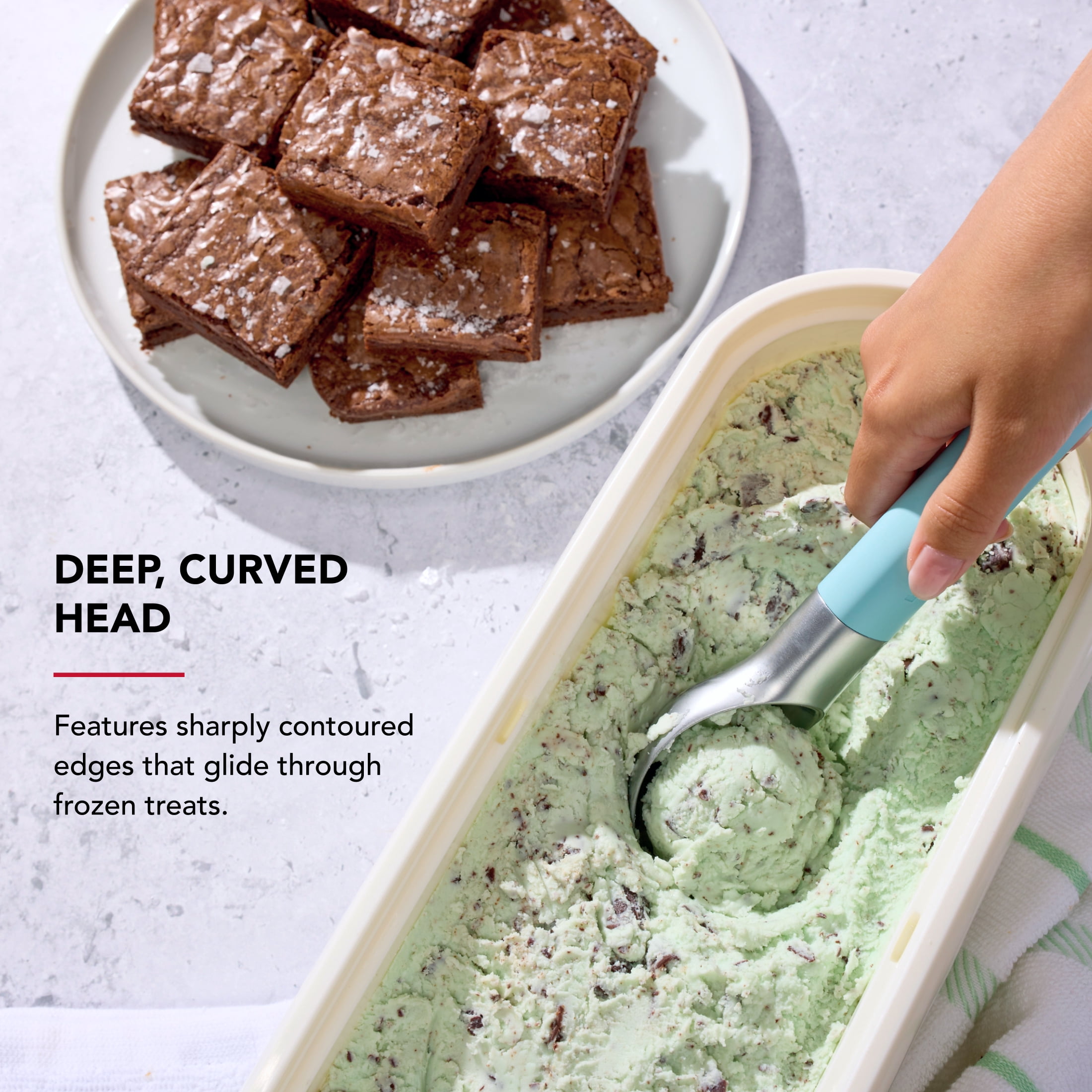 KitchenAid Ice Cream Scoop, Mineral Water