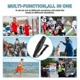 thumbnail image 2 of Handheld Electronic Whistles for Referee Coaches Teacher, Camping Hiking Whistles with Lanyard Orange, 2 of 5
