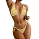 thumbnail image 1 of Traje de baño de 2 piezas con cintura alta y tirantes cruzados para mujer Fridja  nalpqowj52927, 1 of 7