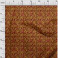 thumbnail image 2 of oneOone Polyester Lycra Brown Fabric Batik Sewing Fabric By The Yard Printed Diy Clothing Sewing Supplies 56 Inch Wide - E4, 2 of 4