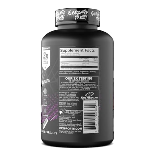 EFX Sports Kre-Alkalyn EFX | pH Correct Creatine Monohydrate Pill