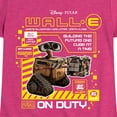 thumbnail image 3 of Disney Wall-E - Building The Future One Cube At A Time - Toddler & Youth Girls Short Sleeve Graphic T-Shirt, 3 of 5