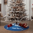 thumbnail image 6 of Kll Happy New Year 2024 Christmas Tree Skirt 48",Party Decorations Farmhouse For Christmas Decorations Holiday Party, 6 of 8