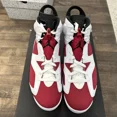 thumbnail image 3 of Ni - ke Size 12 - Jordan 6 Retro OG Mid Carmine, 3 of 5