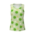 thumbnail image 4 of Lsque St Patrick's Day11 Printed Workout Tank Tops for Women, Athletic Sports Tank Tops, Compression Sleeveless Dry Fit Shirts,Sleeveless Yoga Shirt-XX-Large, 4 of 9