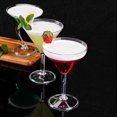 thumbnail image 3 of Copas de vino de material acrílico, copas de bar para martini, copas para margaritas y champán., 3 of 5