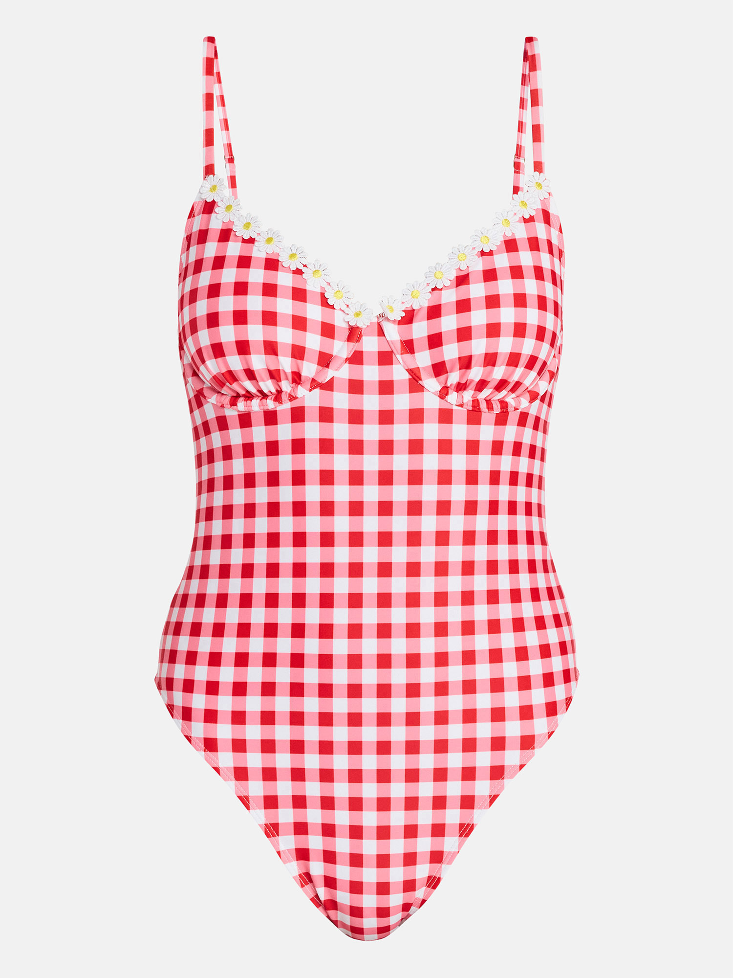 No Boundaries Underwire One-Piece Swimsuit, Women's XXS-XXL