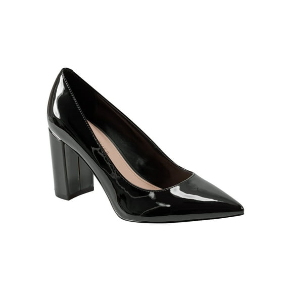Marc Fisher Women's Viviene Pointed Toe Block Heel Pump