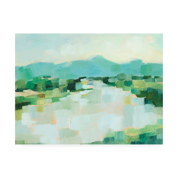 Trademark Fine Art 'Emerald Island II' Canvas Art by Ethan Harper