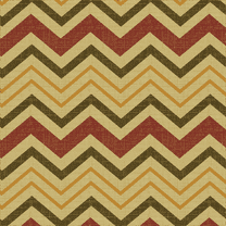 Waverly Inspirations 45" 100% Cotton Chevron Antique Sewing & Crafting Fabrics, 8 yd By the Bolt, Beige and Green and Red