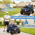 thumbnail image 3 of iYofe 12V Licensed Ford Bronco Raptor Powered Ride-On Truck with Remote Control for Kids, Ages 3+, Blue, 3 of 7
