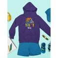 thumbnail image 3 of Feel This Hoodie Juniors -Image by Shutterstock,  x-Large, 3 of 4