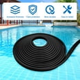 thumbnail image 5 of 120'ft Pool Liner Lock for In-Ground and Above Ground Pools, Roll Swimming Pool Liner Bead Lock White, 5 of 8
