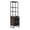 Brown 74, variant on Living Room Display Shelves, Hutch, Brown finish, Brown Living Room Shelving Units,Engineered Wood Display Cabinets For Living Room, Furniture, Primary Living Space, Display, Shelving & Etageres Hutc