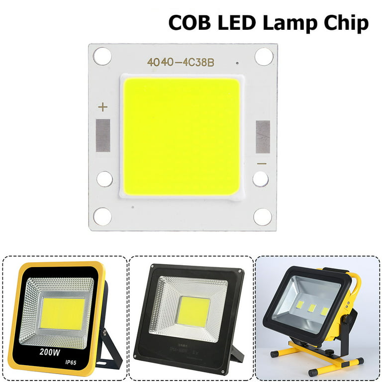wax Continental rejection 12V 30W COB LED Projector Lamp Chip Light Source for Searchlight (White) -  Walmart.com