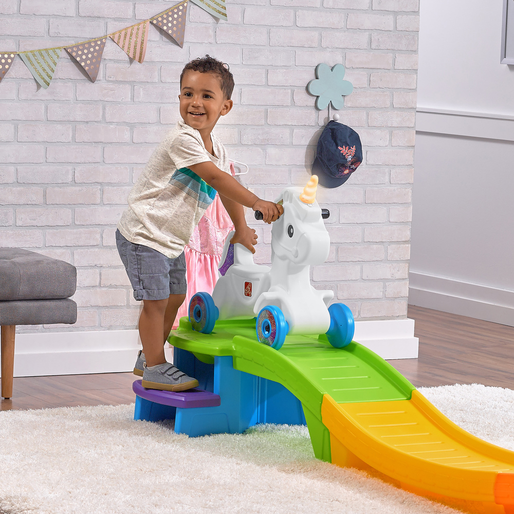 Step2 Unicorn Up and Down Roller Coaster Ride-On photo 7