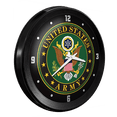 thumbnail image 2 of US Army: Ribbed Frame Wall Clock, 2 of 5