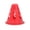 Red, variant on Yihuala 10Pcs Colourful Agility Marker Cones for Roller Skating Practice Colourful Skating Marker Cones Sports Training Cones
