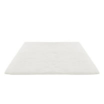 Jierger Long Wool Mat Runner Floor Rug Shaggy Doormat Entry Carpet Front Entrance Indoor Outdoor Mats for Chair Sofa Decor Decorative Living Room 19.68 x 31.49 inch