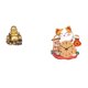 thumbnail image 1 of Estatua de Buda,Figuras de estatuas de Buda Bodhisattva de meditación,Figuras de esculturas budistas,decoración para templos y hogares,Reloj de pared,Reloj de pared silencioso para amantes de, 1 of 8