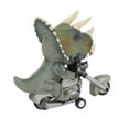 thumbnail image 2 of BINGLI 1Pc Dinosaur Pull Back Car Toys Dinosaur Toy Cars Friction Powered Motorcycle Game and Mon‘ster Din’o Toys for Boys Age 3 4 5 6 7, 2 of 9