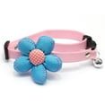 thumbnail image 3 of Cat Collar Creative Flower Bell Decor Adjustable Pet Neck Collar Dog Collar, 3 of 5