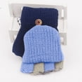 2024 New Soft Convertible Flip Top Women Gloves Kids Baby Winter Gloves