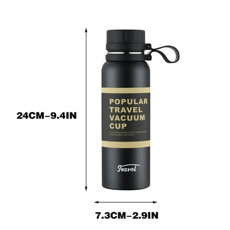

EUDIDV Insulated Leak-proof Stainless Steel Flask Thermal Insulated Cup With A Large Capacity Of 650ml Portable Sports Water Bottle High Value Women Is Water Cup Travel Stainless Steel Mug