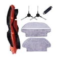 thumbnail image 1 of Brushes Mop Cloth Rag Compatible With Xiaomi Mi Robot Vacuum-Mop P STYTJ02YM STYJ02YM Mop-2S XMSTJQR2S Robot Vacuum Cleaner Parts Accessory, 1 of 7