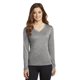 thumbnail image 1 of SPORT-TEK Camiseta de manga larga para mujer Heather Contender con cuello en V. LST360LS Antiguo deporte-tek LST360LS, 1 of 1
