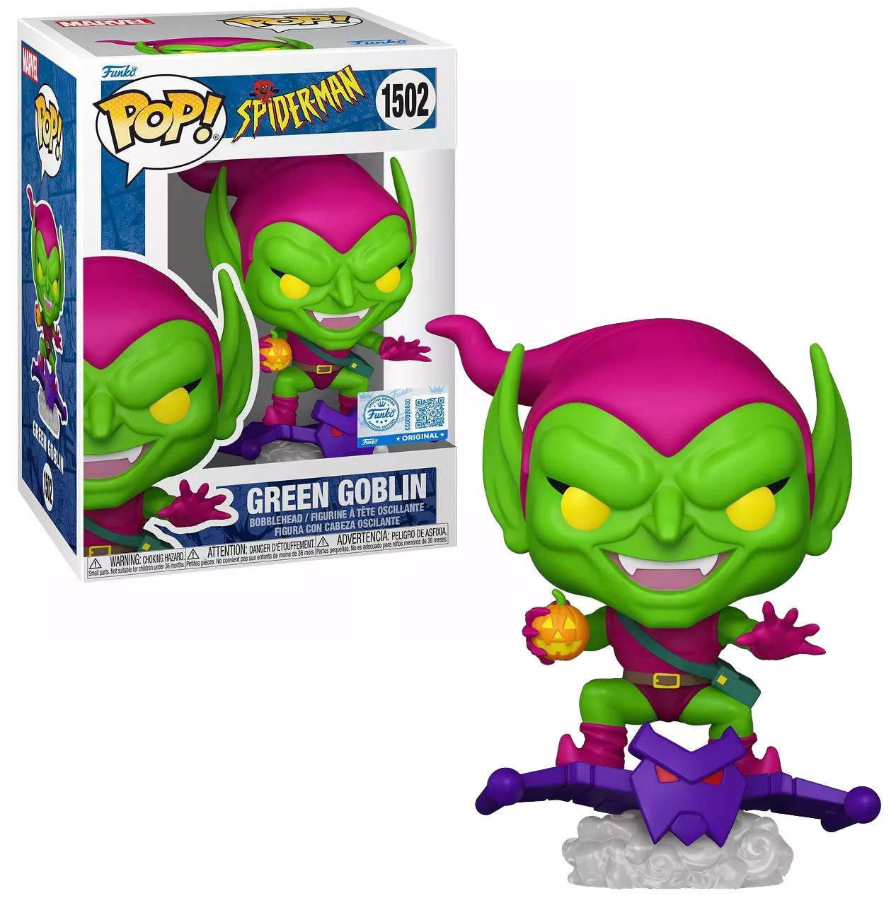 Funko Pop グリーン ゴブリン 2016 SDCC GITD Funko Pop グリーン ゴブリン 2016 SDCC GITD 110 Green Goblin (w