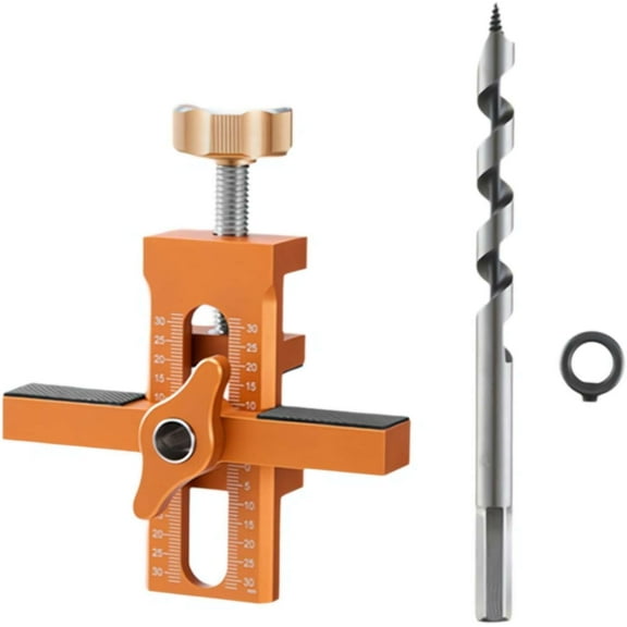 Cabinet Door Installation Positioner, Cabinet Door Positioning Tool, Cabinet Door Alignment Tool,Adjustable Length Cabinet Door Hinge Jig, Cabinet Installation Tools Mounting Jig