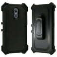 thumbnail image 4 of for 5.3" LG K20 K20 + PLUS K20 V LV5 Case Phone Case 360° Cover Screen Protector Clip Crystal Holster Kick stand Armor Grip Sides Shock Bumper Black, 4 of 4