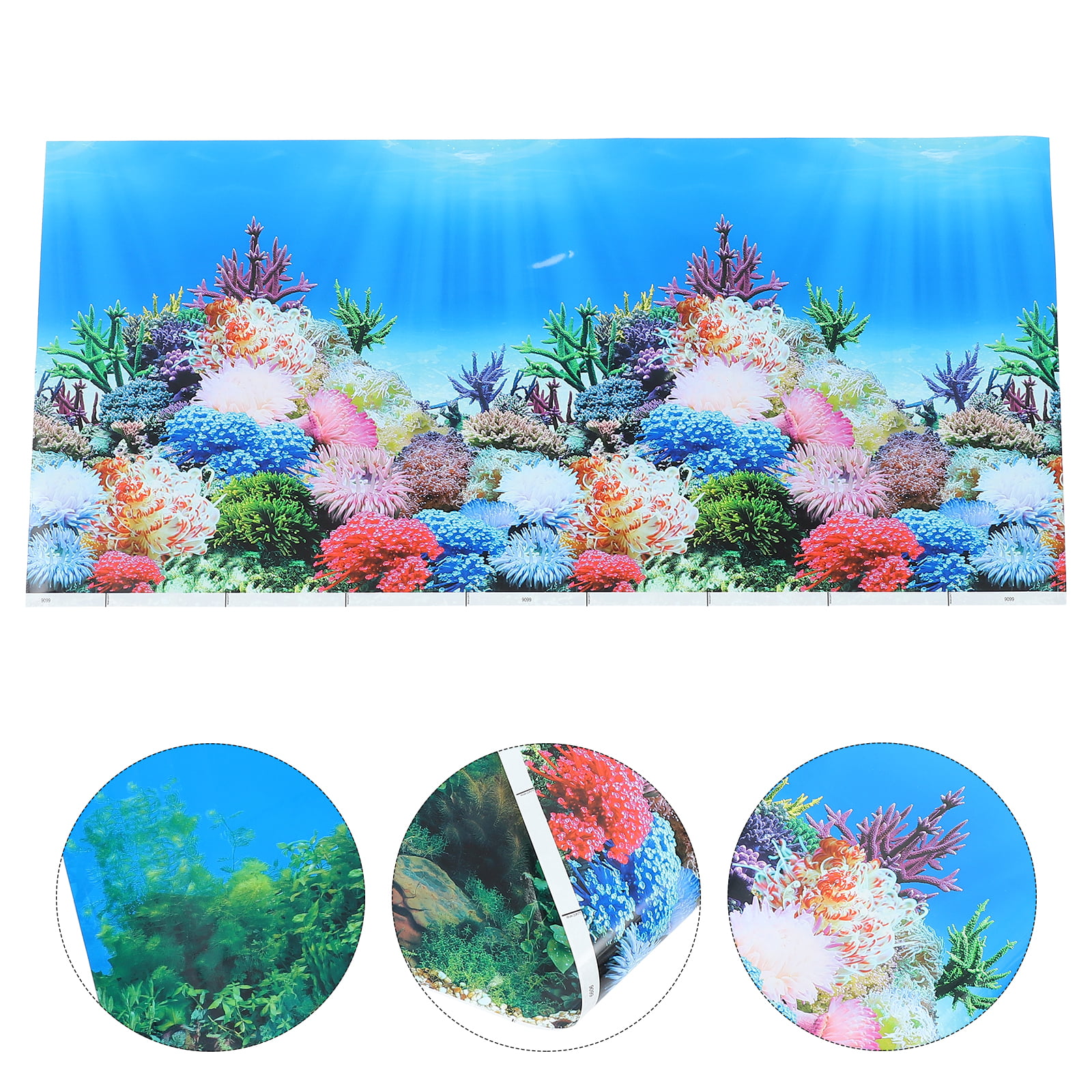 Frosted Glass Background — Aquarium Vinyl