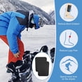 thumbnail image 4 of QenASHaing Snowboard Shin Pads-Thickened Foam Ski Shin Guards-Cuttable Ski Shin Protector Pad for Ski Boot Liner Snowboard Sports Padded Shin Bang Protection, 4 of 8