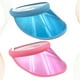thumbnail image 5 of 2 sombreros vacíos de moda para exteriores, de plástico, con protección solar, ajustables, resistentes a los rayos ultravioleta (rosa y azul)., 5 of 5