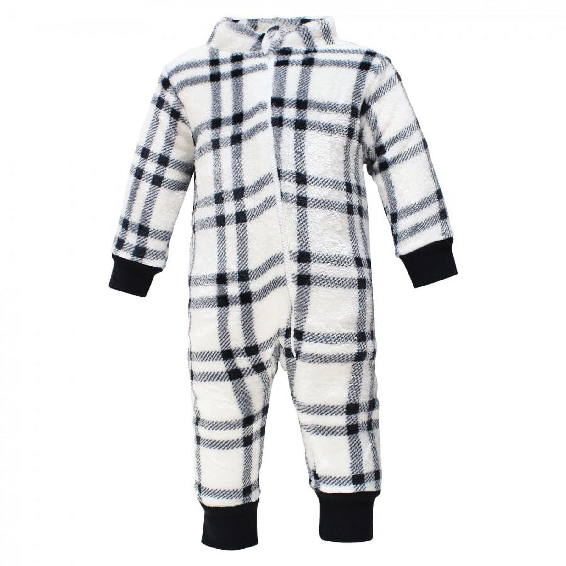 Hudson Baby Unisex Toddler Plush Jumpsuits, Bear, 5T