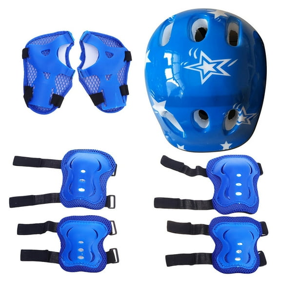 Kids Helmet with Knee Pads Elbow Pads and Wrist Guards,Child Protective Gear for Boys Girls Age 3-12 Years