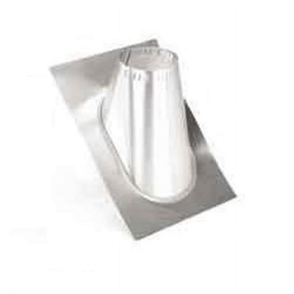 M & G Duravent 6DT-F12 6 Inch  Dura Vent Duratech Flashing  7/12-12/12 Pitch  Galvanized storm Collar Not Included