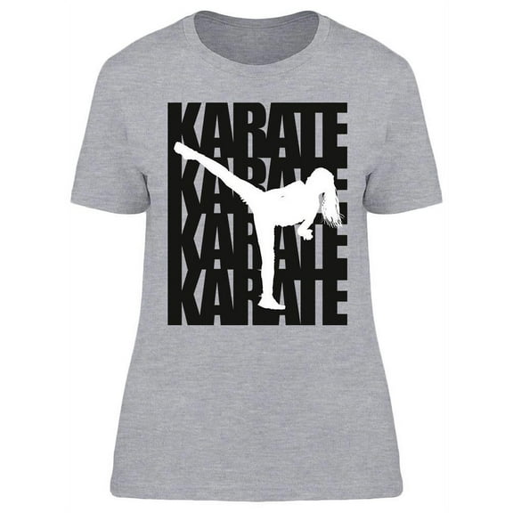 Karate Fight T-Shirt Women -Image by Shutterstock, Female XX-Large