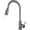 Nichel1, variant on Kitchen Faucets Silver Single Handle Pull Out Kitchen Tap Single Hole Handle Swivel 360 Degree Water Mixer Tap