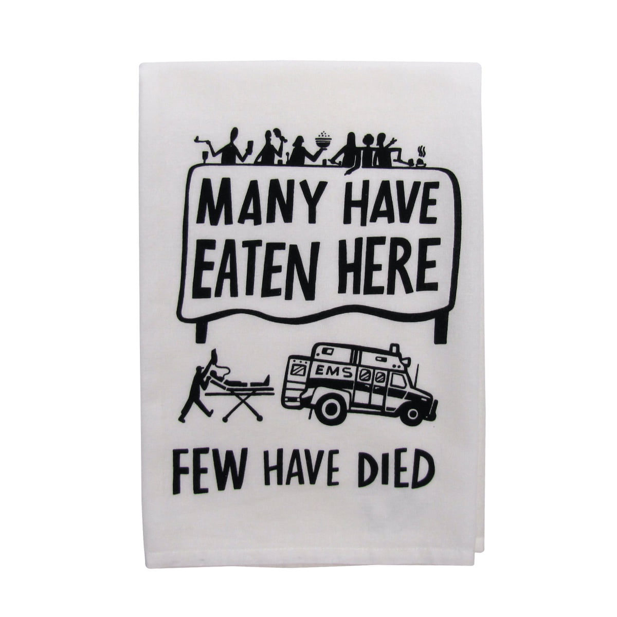 Details about   Kitchen Towel “I’m Just Here For The Tacos” Embroidered 16” X26” Yellow 