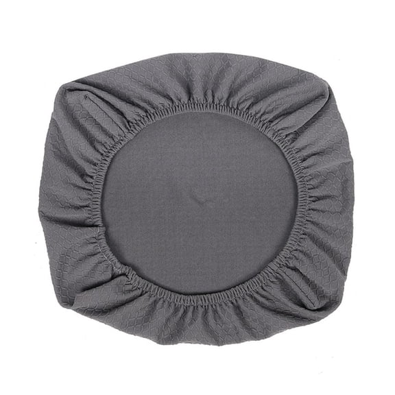 Lazsy Seat Covers for Dining Chairs Padded Cushions for Chair Seats Non- Cover Gray_L