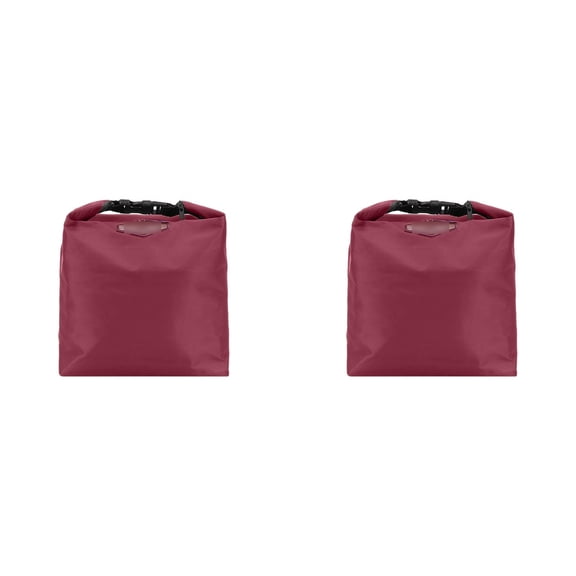 2PCS Insulated Thermal Food Reusable Hot Cold Temperature Retention Container for Picnic Lunch Outdoor Travel Home Decor